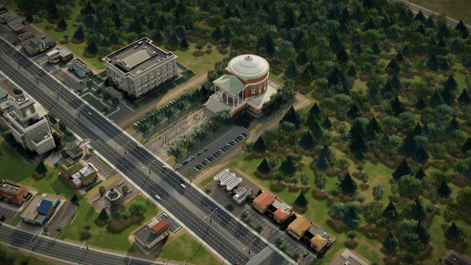 Simcity: What it's like to play in the 16 City Region "Viridian Woods 