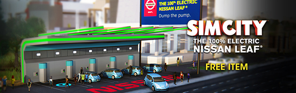 Nissan leaf charging station simcity #4