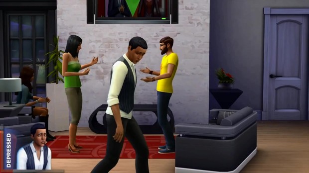 The Sims 4 Depressed Walking