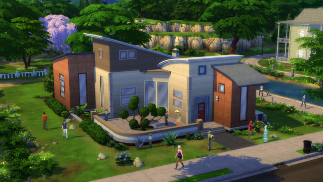 The Sims 4 Build Mode House