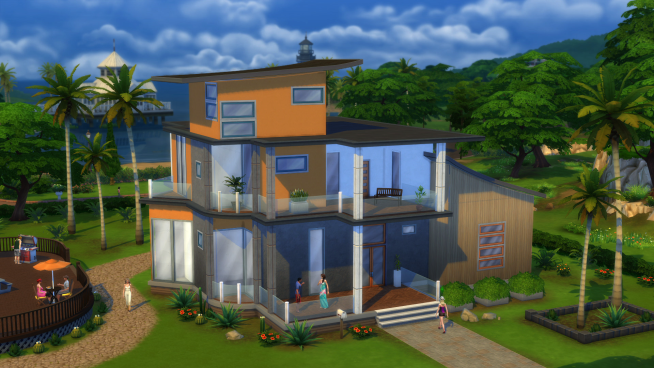 The Sims 4 Tropical House