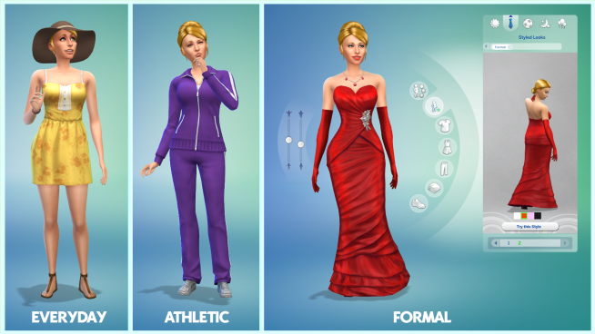 Create a Sim Screenshot Sims 4