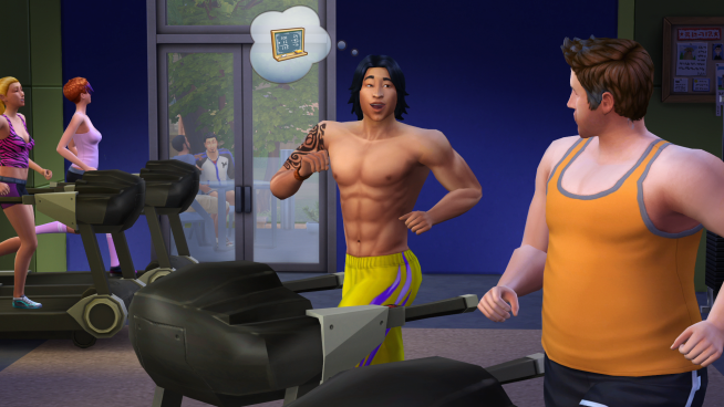 The Sims 4 Treadmill