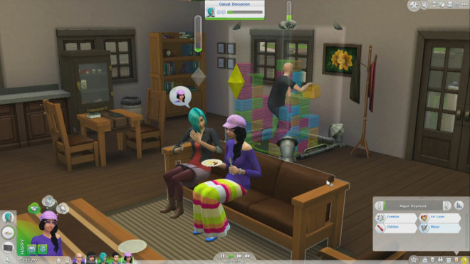 Sims 4 Eating, Drinking, Talking