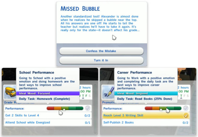 Sims 4 Performance and Chance Card