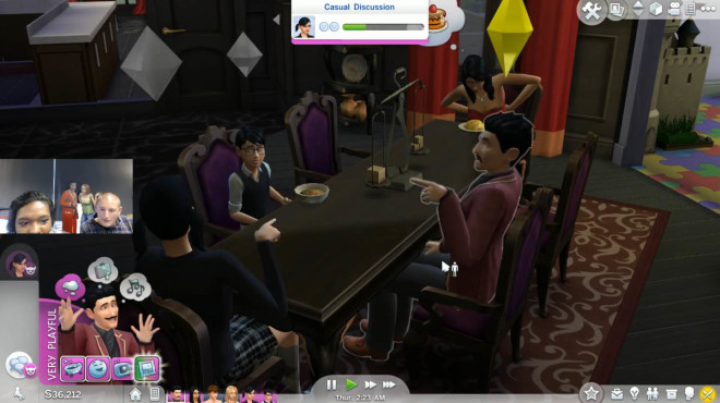 Sims 4 Playful Goth Meal