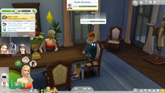 Sims 4 Sarah & Nelson Flirting