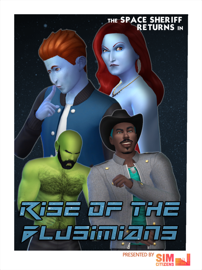 The Sims 4 Challenge Space Poster