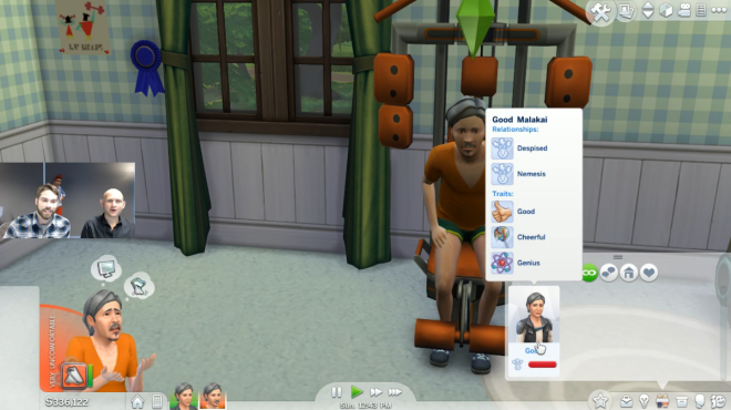 The Sims 4 Relationships Panel