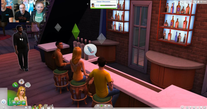 Sims 4 Nightclub Bar