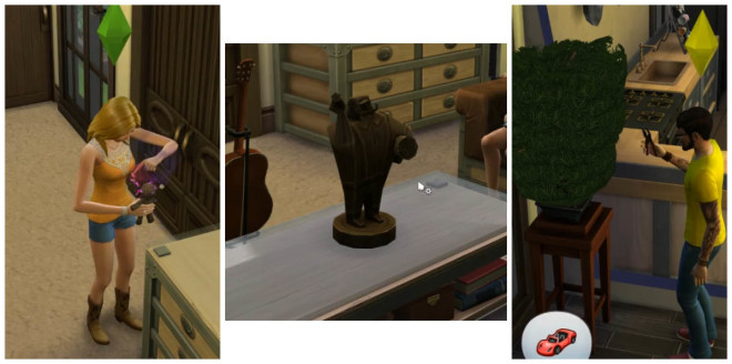 Sims 4 Voodoo, Sculpture, and Pruning