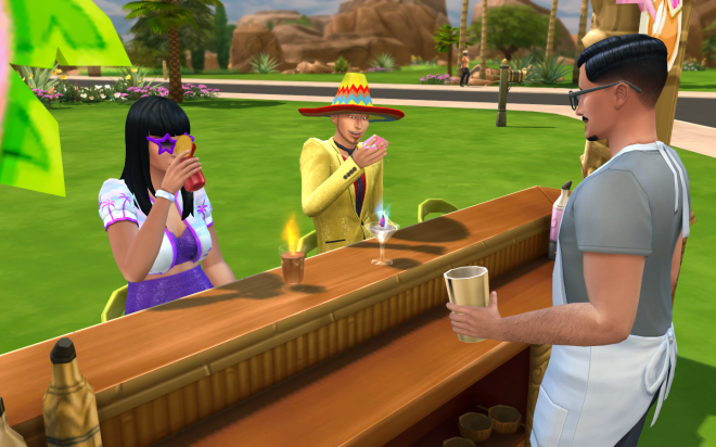 Sims 4 Life of the Party Drinks