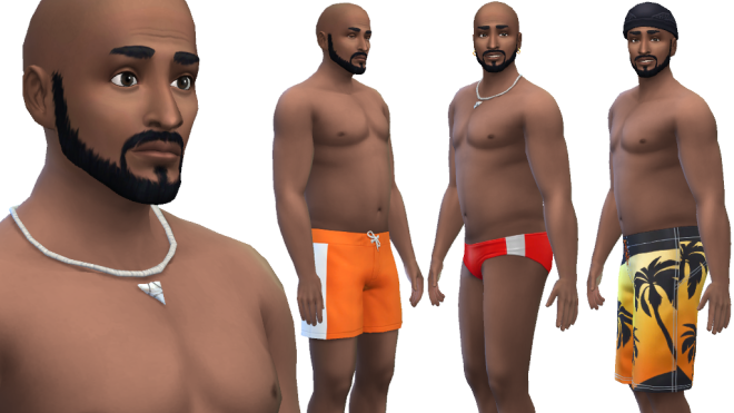 Sims 4 Male Swimwear