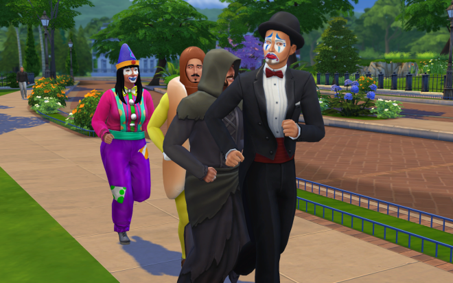 Sims 4 Up All Night Costumes