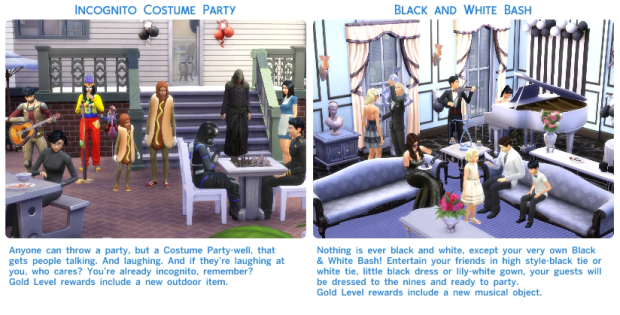 Sims 4 Up All Night Social Events