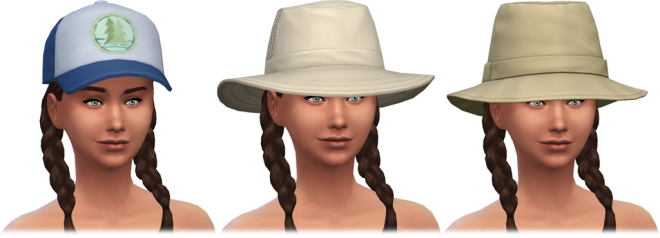 Outdoor Retreat Female Hats