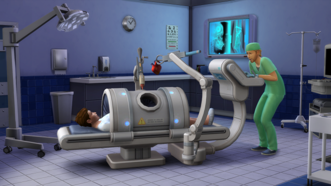 Sims 4 Get To Work Hospital