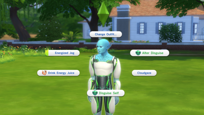 Get to Work Alien Disguise Options