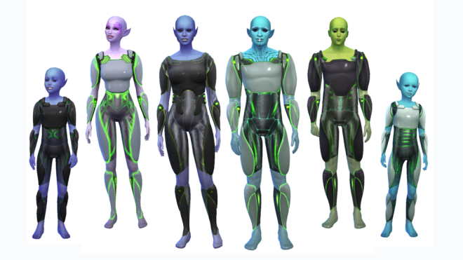 Creating Aliens in The Sims 4 Get to Work – simcitizens