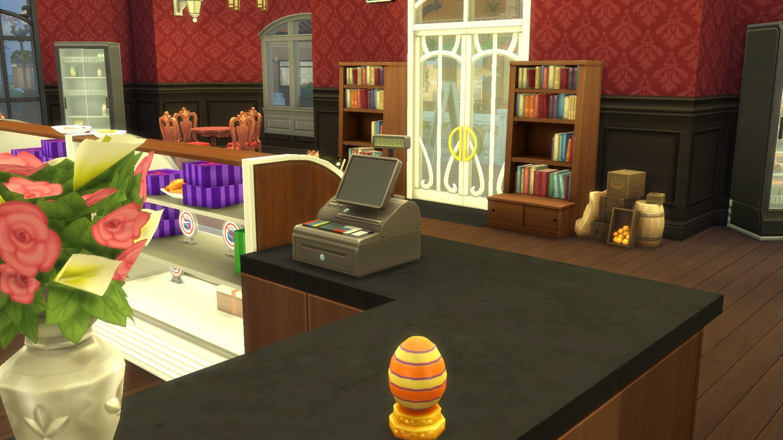 do bakery in the sims 4 get to work