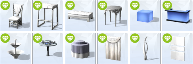 The Sims 4 Luxury Party Stuff