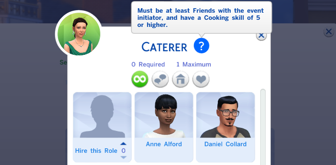 Sims 4 Role Requirement