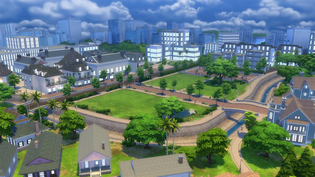Move into Newcrest, A Brand New Sims 4 World!