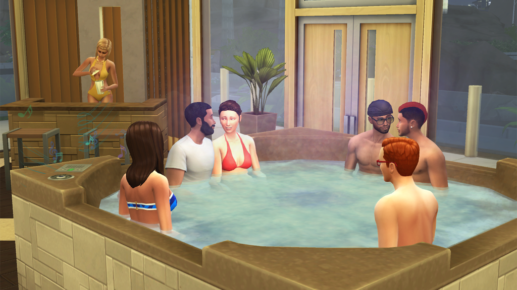The Sims 4 Perfect Patio Stuff Hot Tubs And Furniture