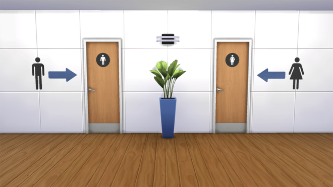 Sims 4 Gender Bathrooms