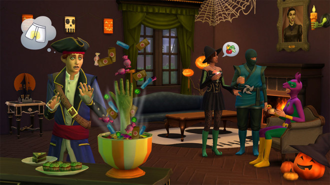 Sims 4 Spooky Stuff Spooky Candy Bowl