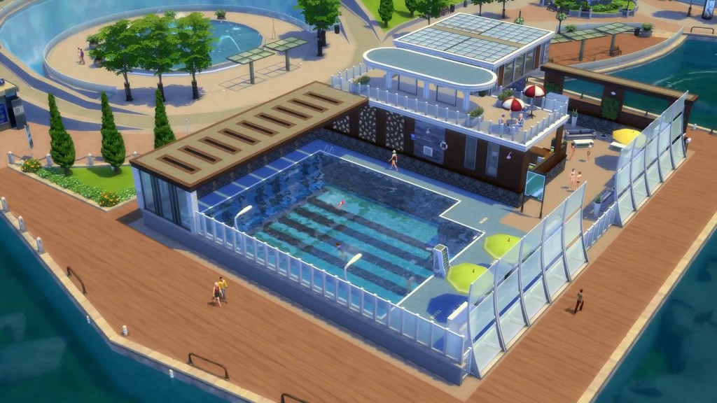 Sims 4 Public Pool Windenburg