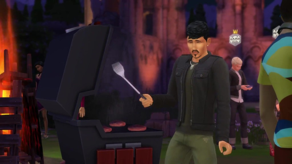 Sims 4 Ruins BBQ