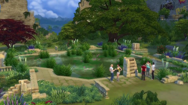 The Sims 4 Bluffs Ruins