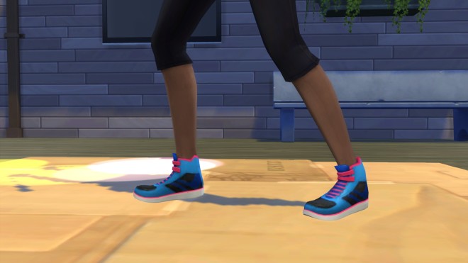 Portable Dance Mat and Retro Sneakers