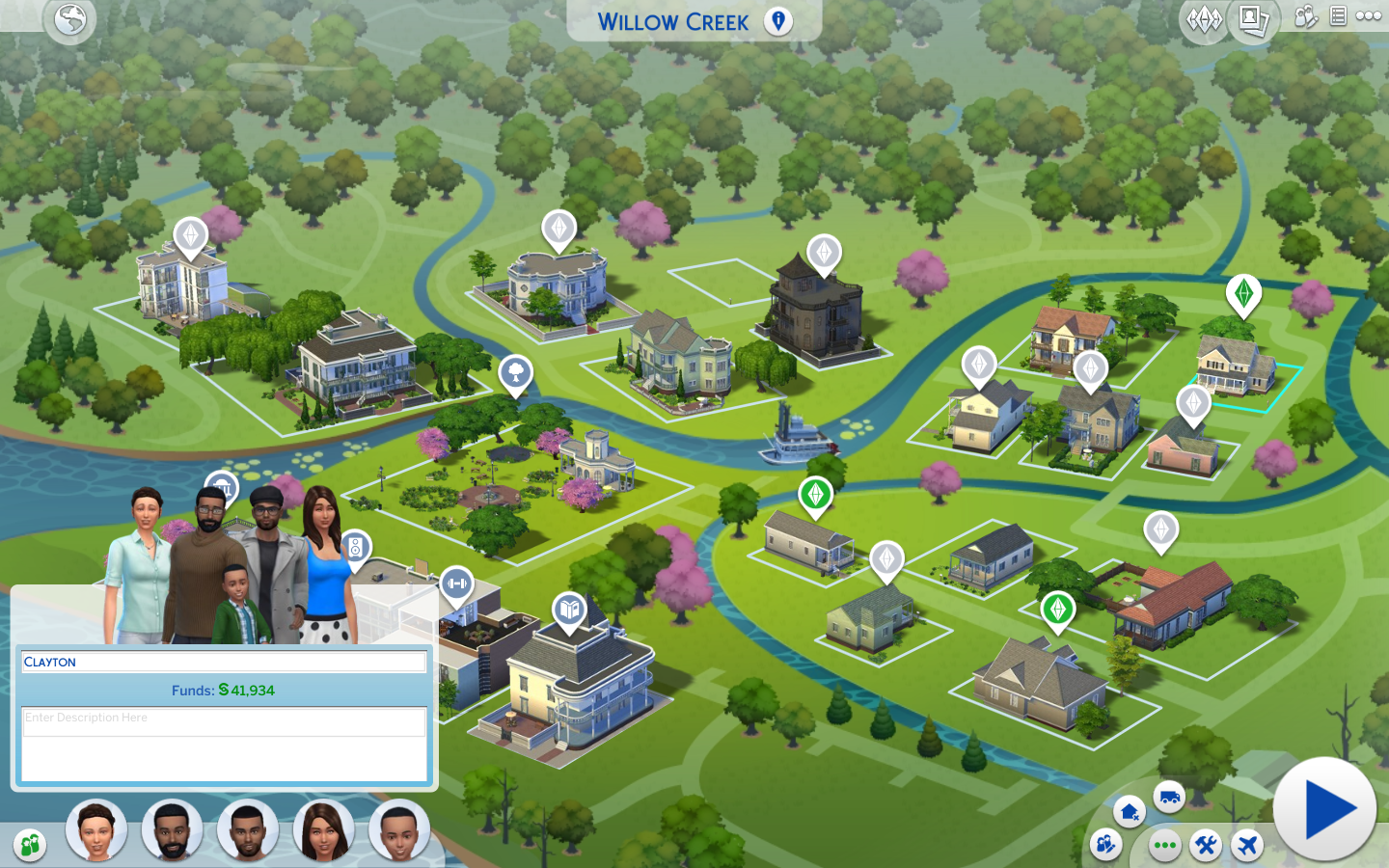 sims 4 get together map