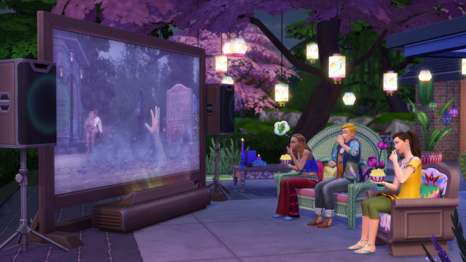 Sims 4 Movie Hangout Stuff Outdoor