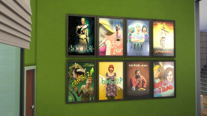 Sims 4 Movie Posters