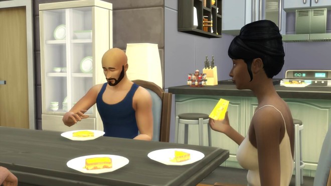 Grilled Cheese SIms 4