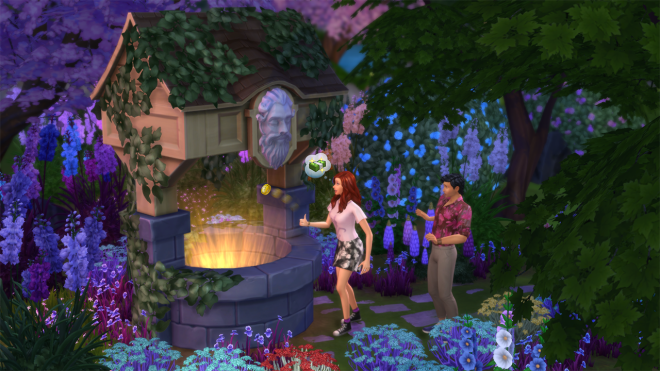 Sims 4 Whispering Wishing Well