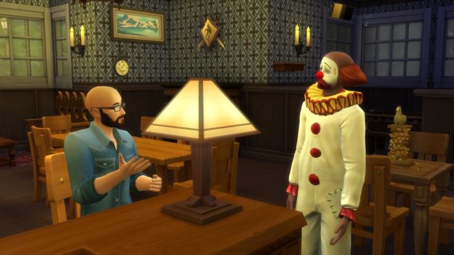 Tragic Clown Sims 4 Pub