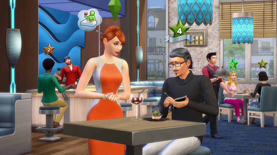The Sims 4 Dine Out Restaurant Customization Preview – simcitizens