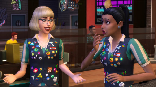 Sims 4 Dine Out Wait Staff