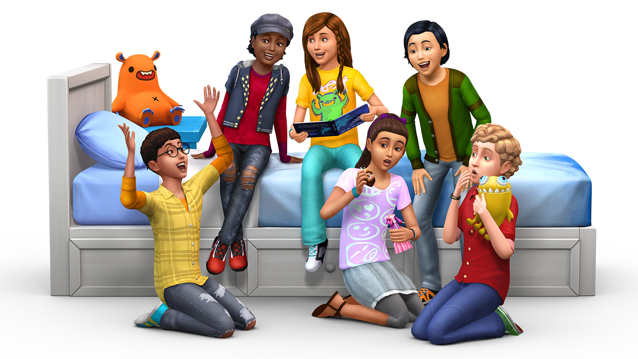 Collect Trading Cards in The Sims 4 Kids Room Stuff ...