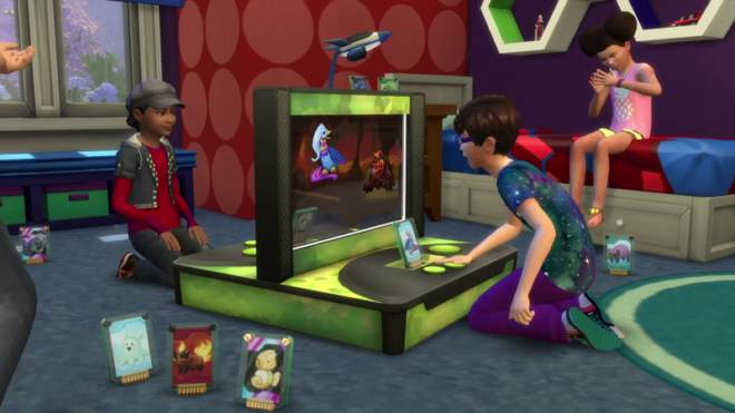 Sims 4 Kids Stuff Voidcritter Battle Station