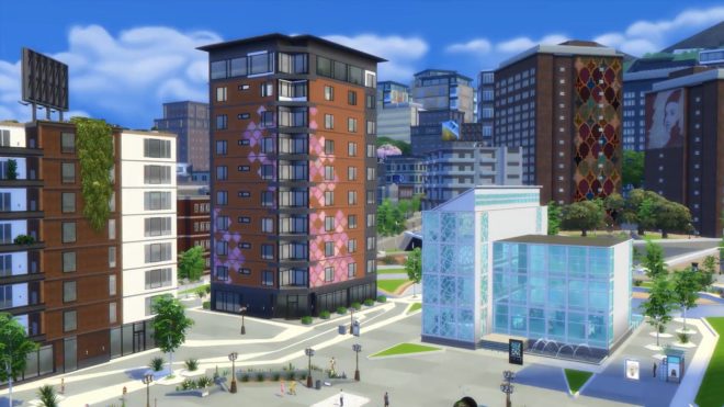 Arts Quarter, Sims 4 City Living