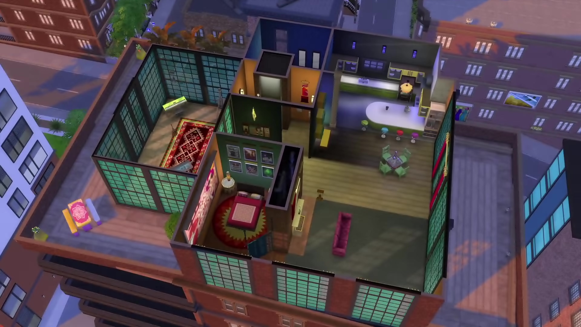 sims 4 movable city living objects