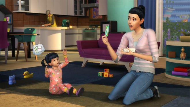 Toddlers Skills Sims 4