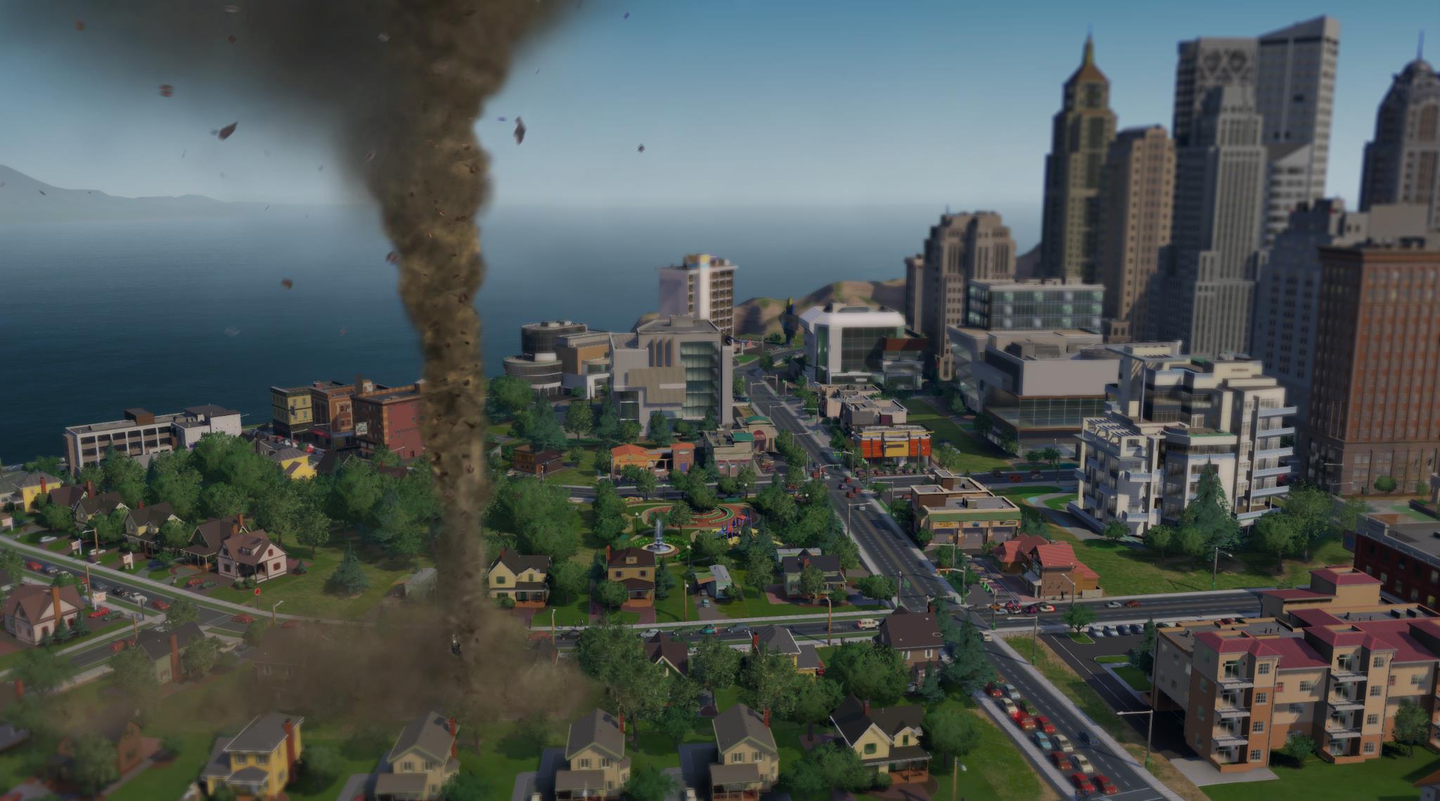 Four Simcity (2013) Disaster Screenshots