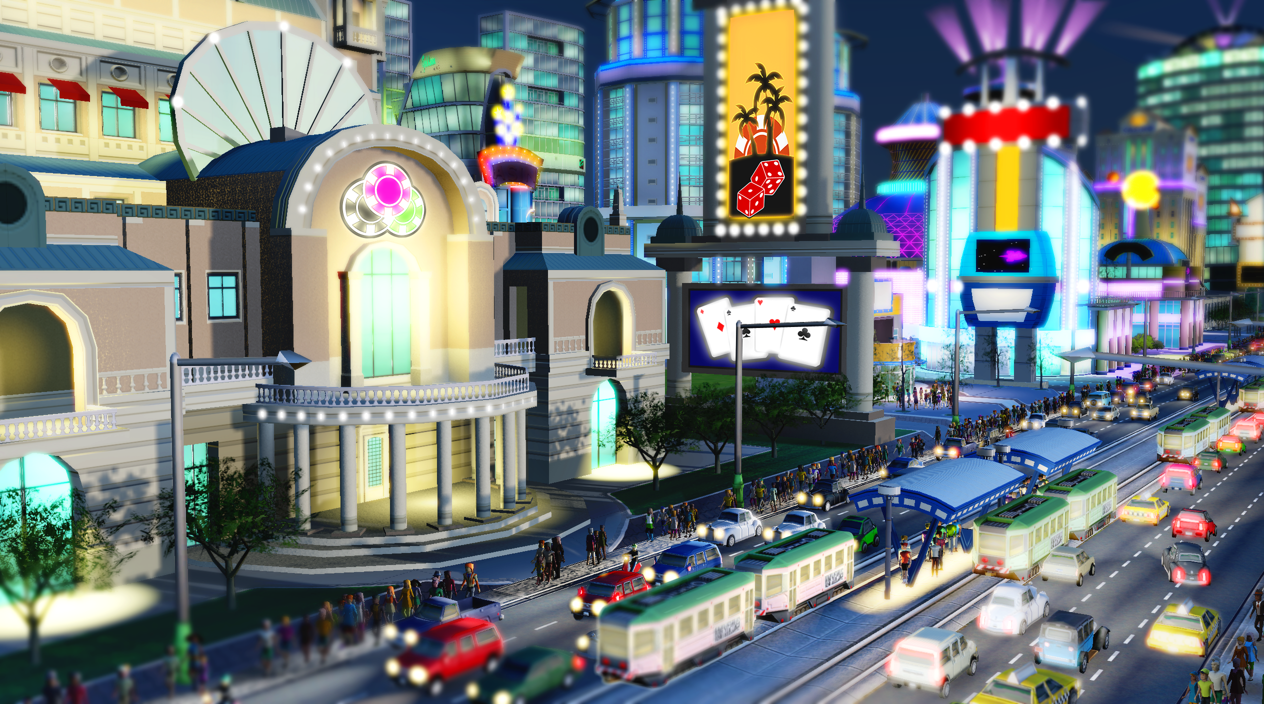 Simcity 2013: Police, Casino, and Power Building Modules