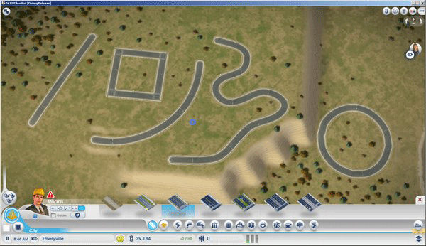 Simcity 2013: The Road Tool + Tunnels and Bridges